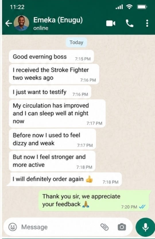 Person recovered from fever